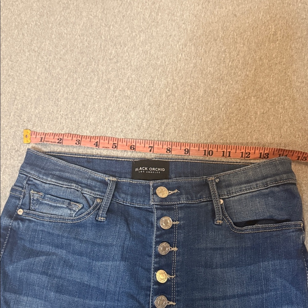 Black Orchid High Rise Blue Jeans - Picture 9 of 13